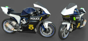 Moto Police Bike